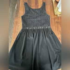 Nordstrom black lace dress